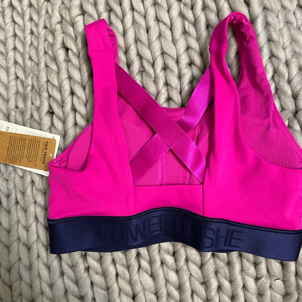 Athleta new cycle bra size XS